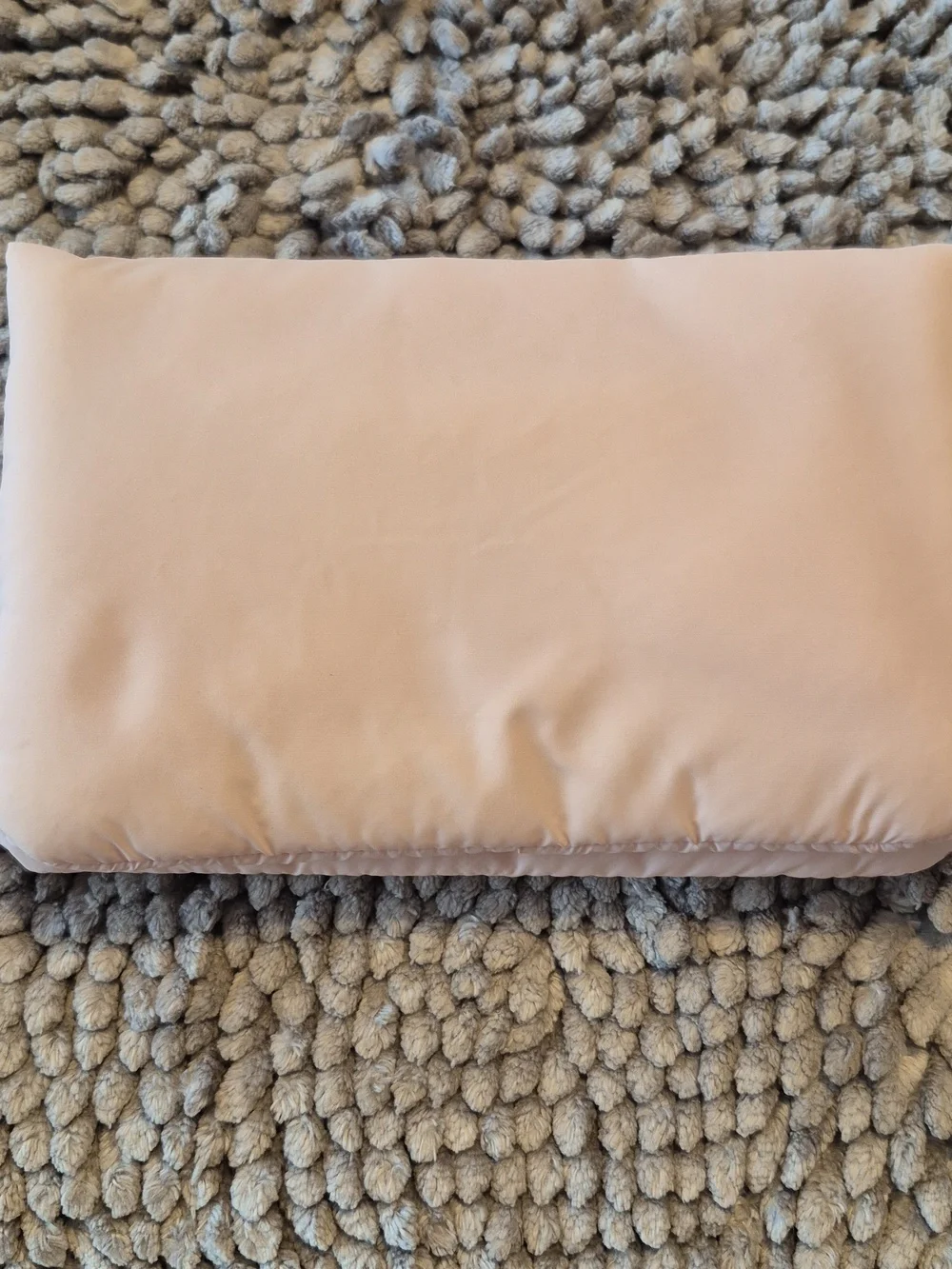 NWT Dior Blush Satin Clutch with Silver CD Emblem [B5-5] - Picture 2 of 9